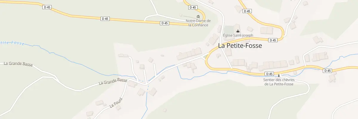 Plan du 23 Le Village à La Petite-Fosse