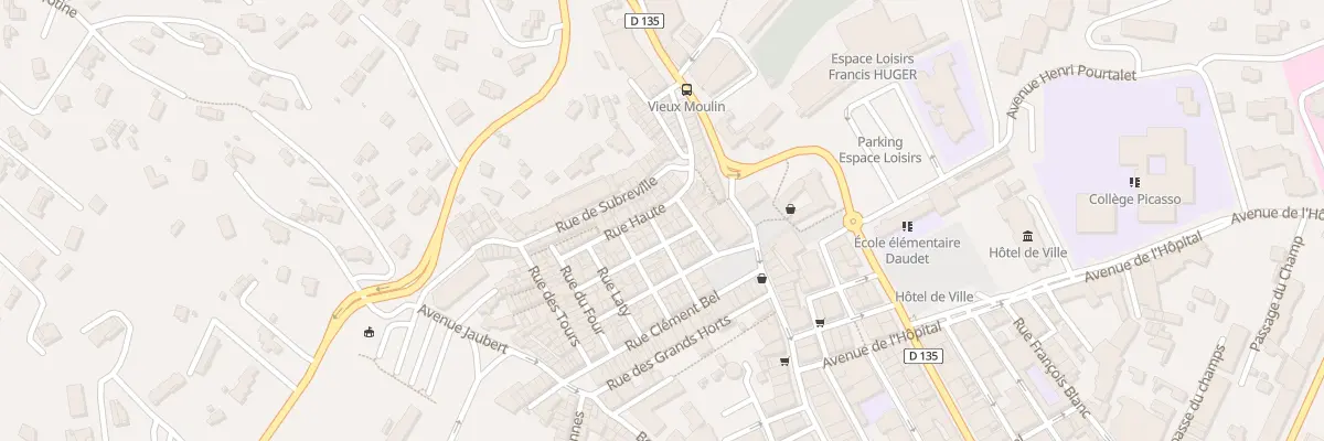 Plan du 10 Rue Gambetta à Vallauris