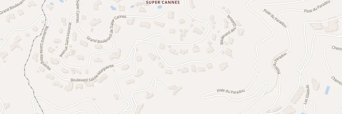 Plan du 347 Bd Metropole à Vallauris