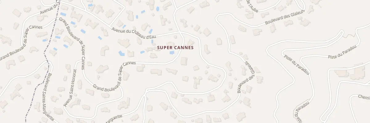 Plan du 2963 Bd Grand du Super Cannes à Vallauris