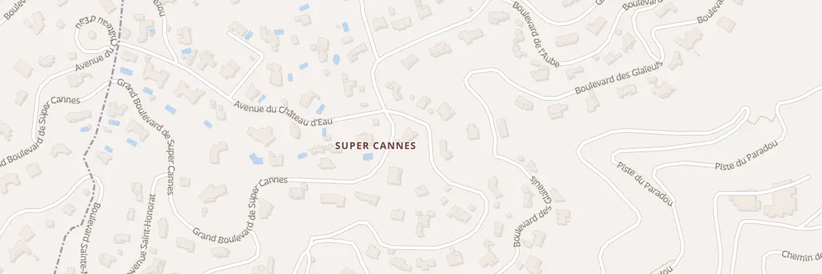 Plan du 2913 Bd Grand du Super Cannes à Vallauris