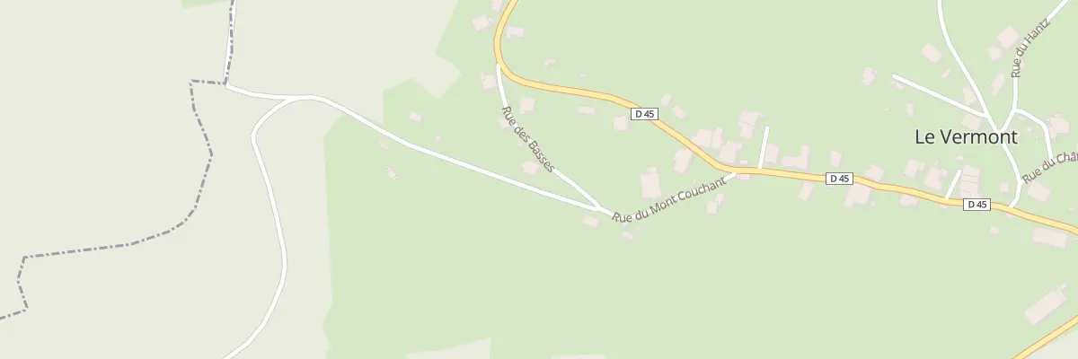 Plan du 4 Rue des Basses au Vermont