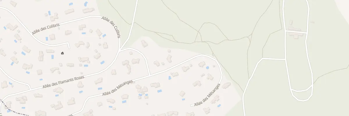 Plan du 20 All des Mésanges à Roquefort-les-Pins