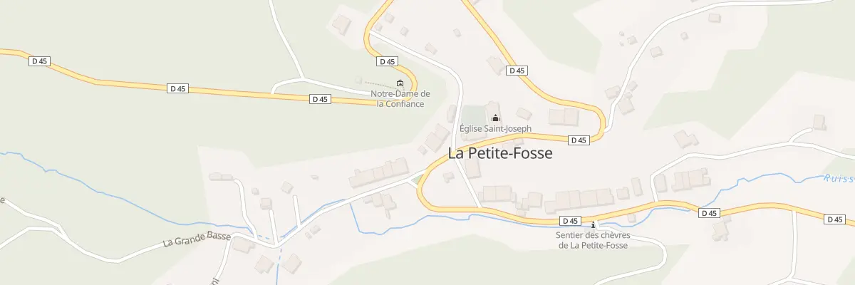 Plan du 29 Le Village à La Petite-Fosse