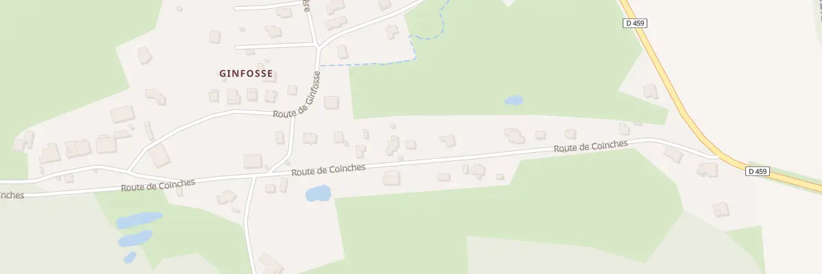 Plan du 338 Rte de Coinches à Raves