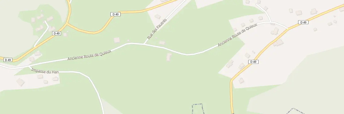 Plan du 3 Quieux à Belval