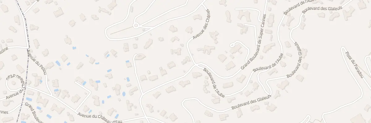 Plan du 2682 Bd Grand du Super Cannes à Vallauris