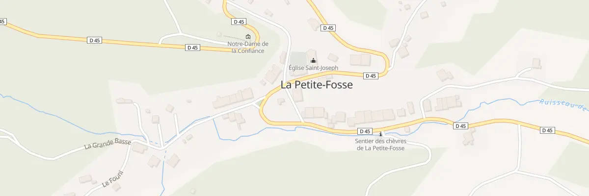 Plan du 18 Le Village à La Petite-Fosse
