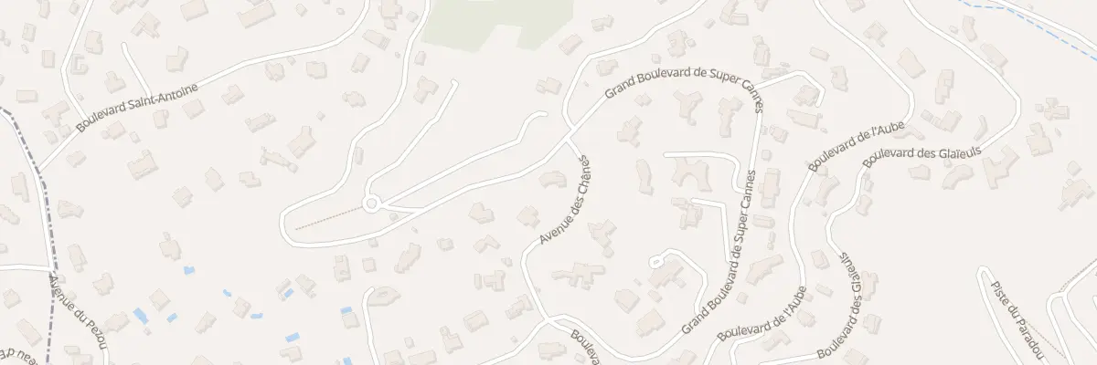 Plan du 2060 Bd Grand du Super Cannes à Vallauris