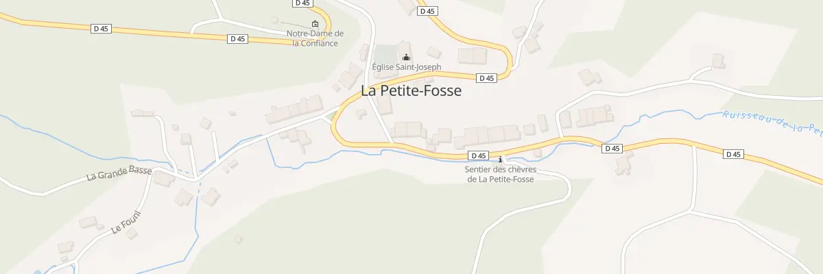 Plan du 16 Le Village à La Petite-Fosse