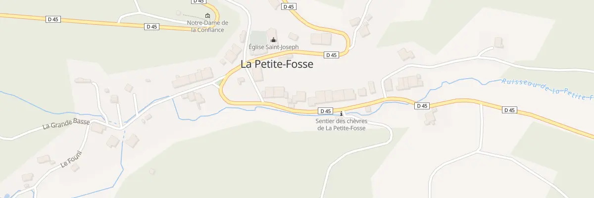 Plan du 14 Le Village à La Petite-Fosse