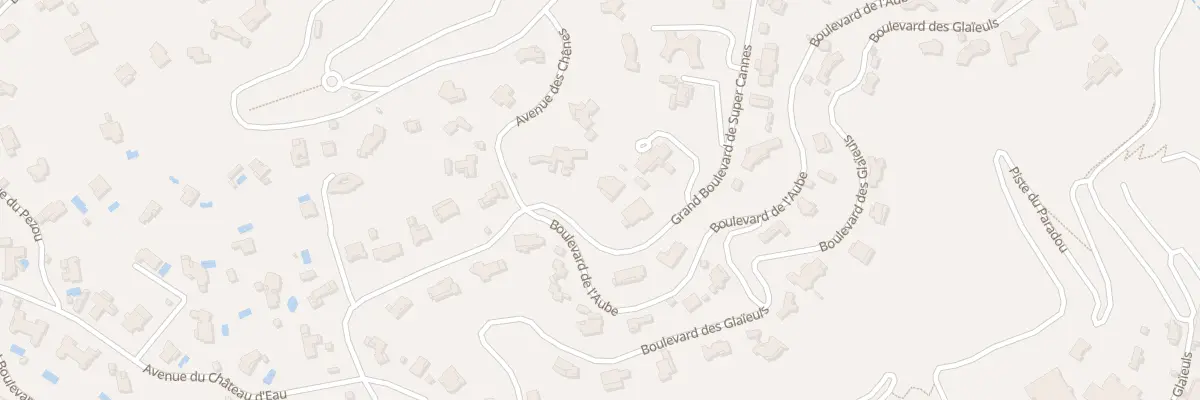 Plan du 2600 Bd Grand du Super Cannes à Vallauris