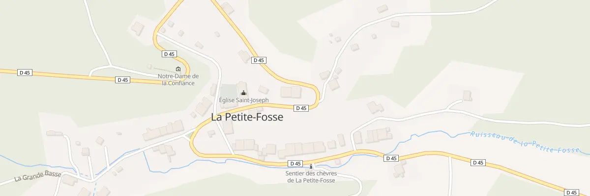 Plan du 36 Le Village à La Petite-Fosse