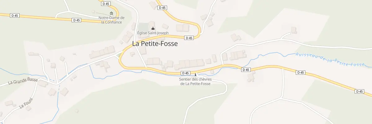 Plan du 12 Le Village à La Petite-Fosse