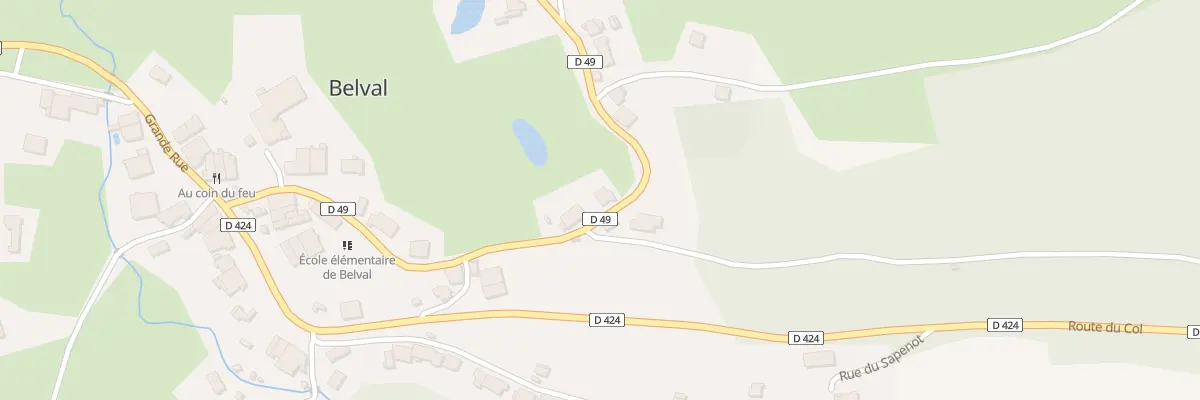 Plan du 19 Rue de la Mairie à Belval