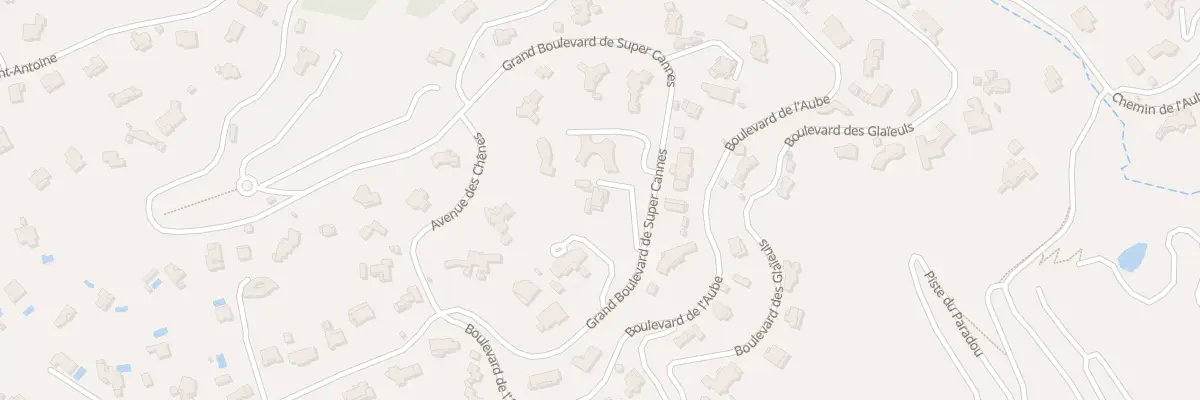 Plan du 2414 Bd Grand du Super Cannes à Vallauris