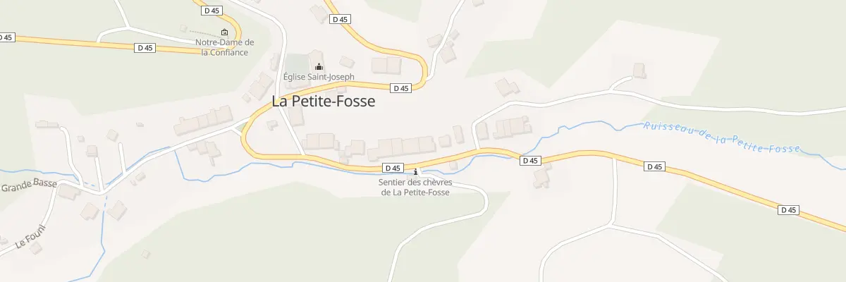 Plan du 10 Le Village à La Petite-Fosse