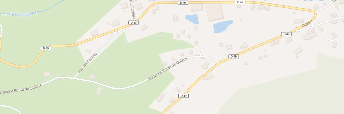 Plan du 4B Quieux au Saulcy