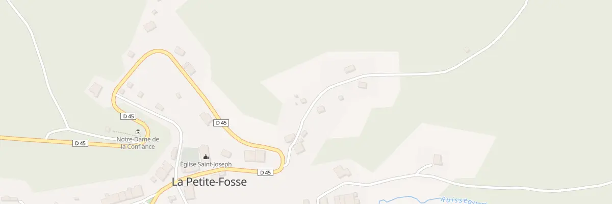 Plan du 39 Le Village à La Petite-Fosse