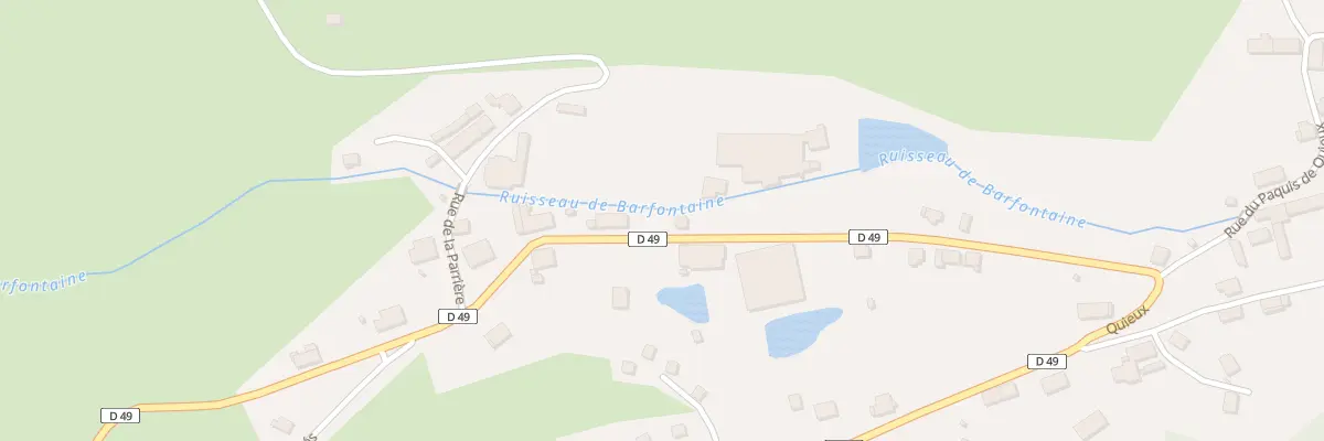 Plan du 17 La Parriere au Saulcy