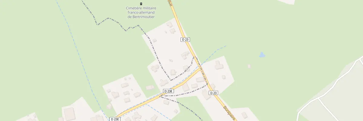 Plan du 44 Gr Grand Rue à Bertrimoutier