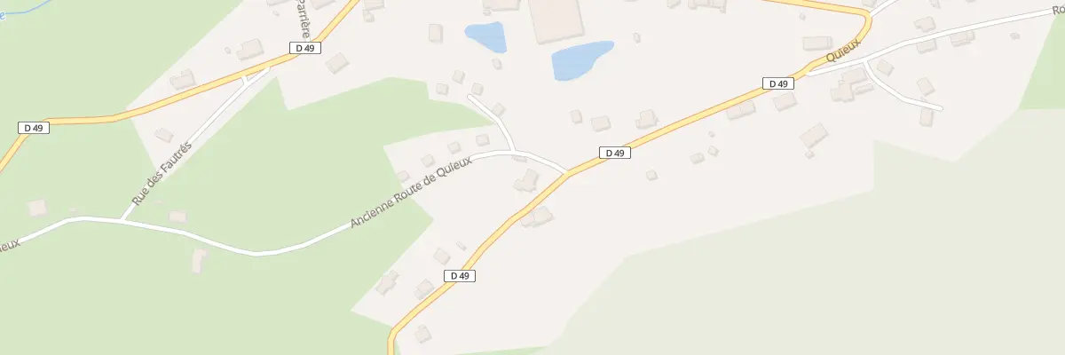 Plan du 5 Quieux au Saulcy