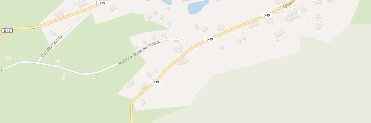 Plan du 11 Rue de la Fouchotte au Saulcy