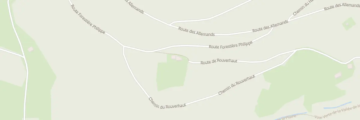Plan du 5 Rte de Rouverhaut à Bionville
