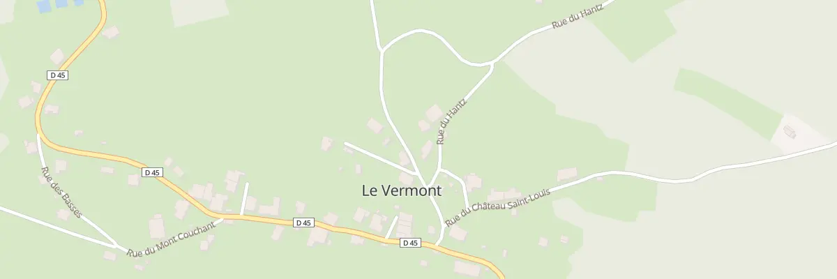 Plan du 3 Rue du Hantz au Vermont