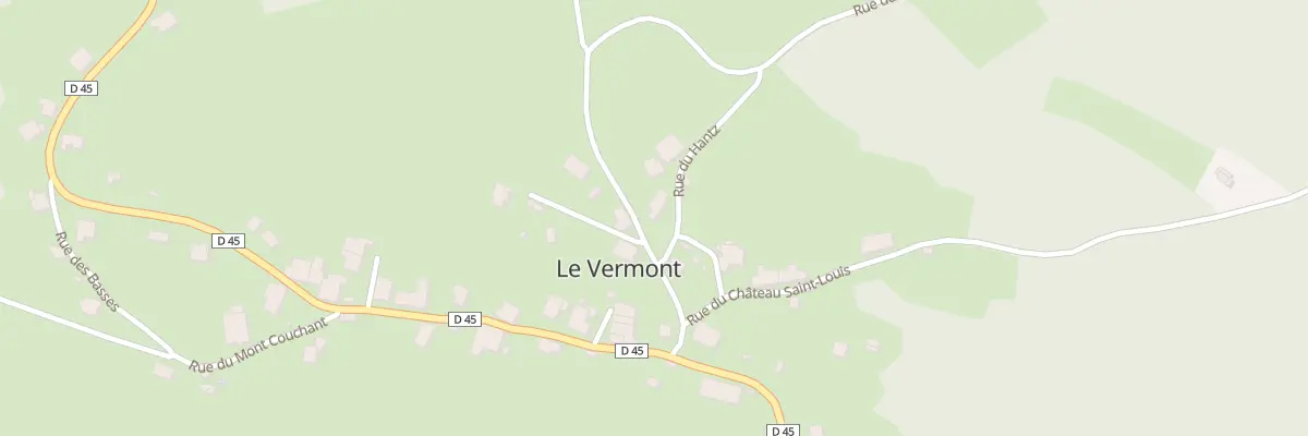 Plan du 1 Rue du Hantz au Vermont