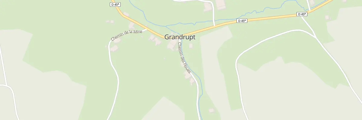 Plan du 6 Che des Houes à Grandrupt