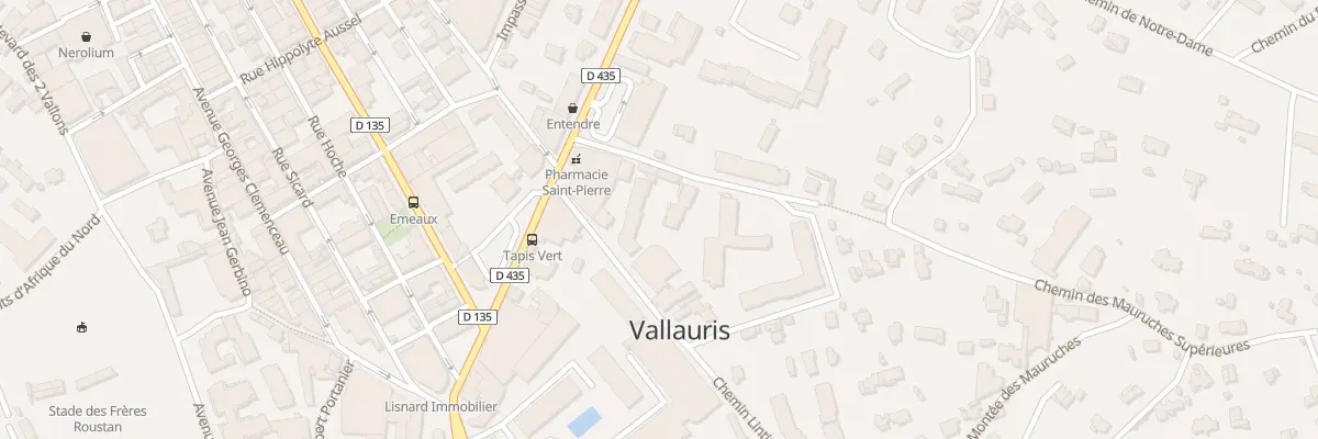 Plan du 81 Che Lintier à Vallauris