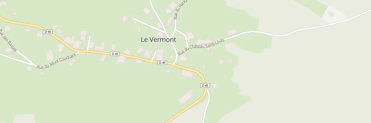 Plan du 2 Rue du Chateau St Louis au Vermont