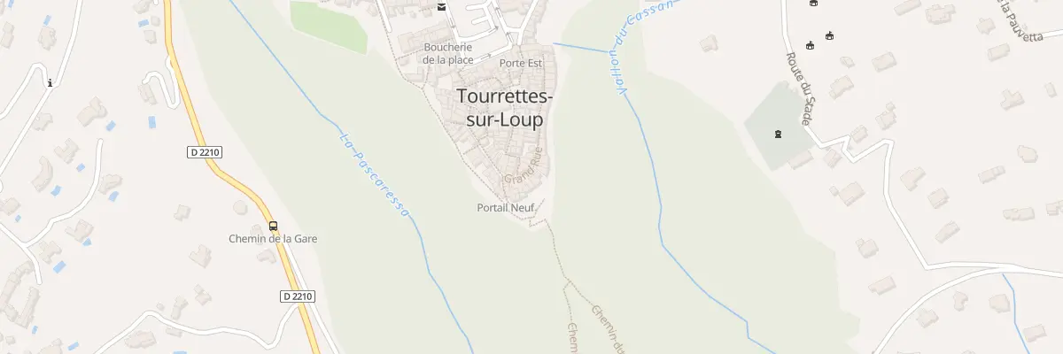 Plan du 5153 Le Village à Tourrettes-sur-Loup