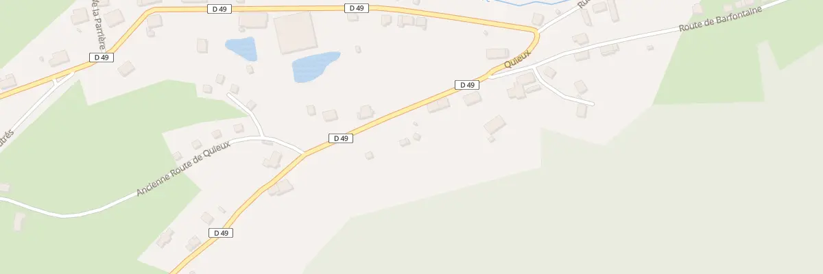 Plan du 7 Rue de la Fouchotte au Saulcy