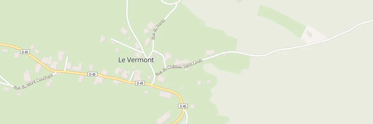 Plan du 3 Rue du Chateau St Louis au Vermont