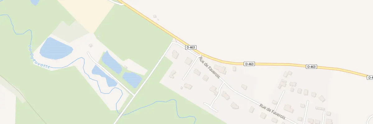 Plan du 31 Rue de Faverois à Florimont
