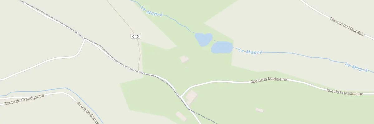 Plan du 1 A la Costel à Frapelle