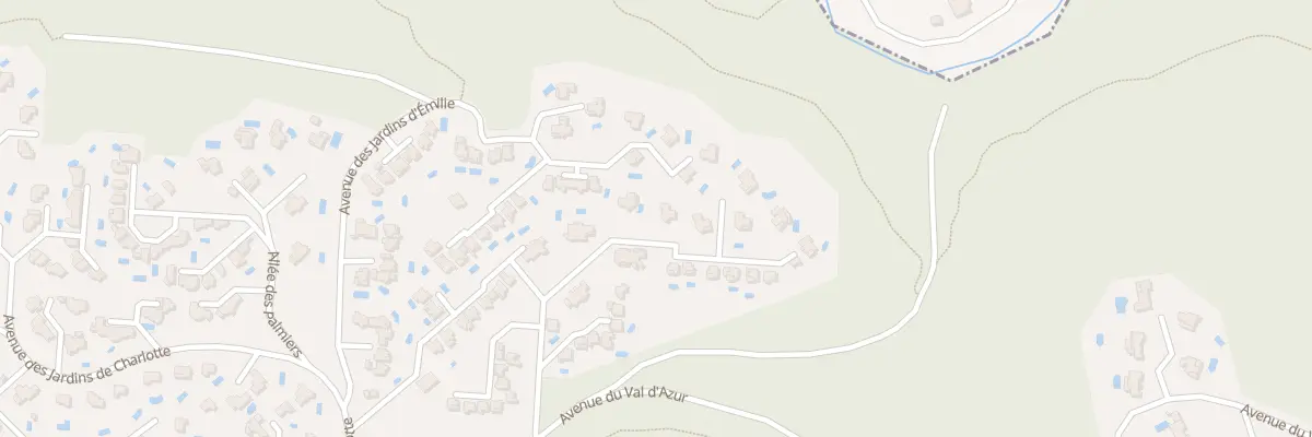 Plan du 54 All des Lobelias à Villeneuve-Loubet