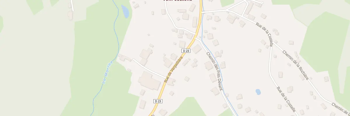 Plan du 26 Rue de Verpellière à Ban-de-Laveline