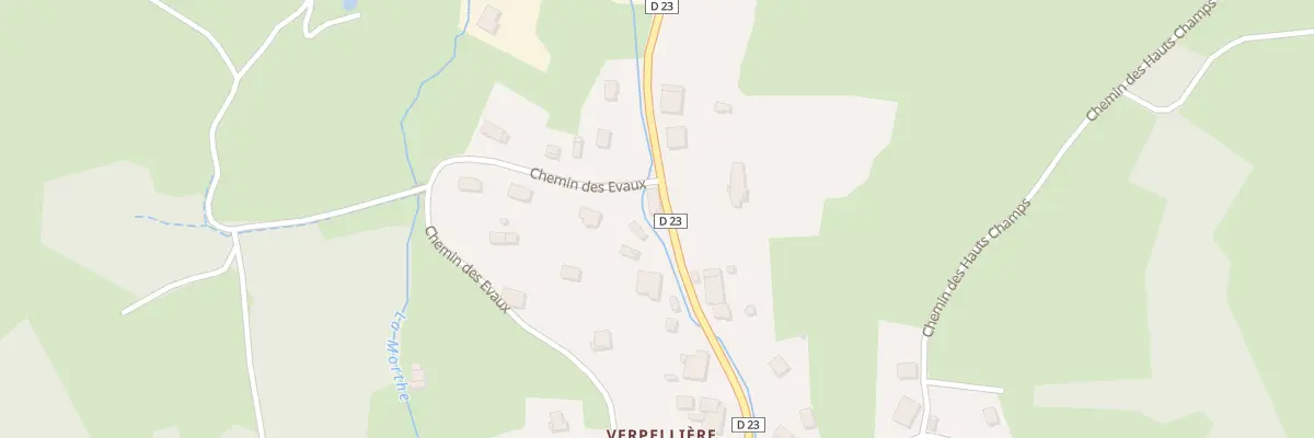 Plan du 2B Rue de Verpellière à Ban-de-Laveline