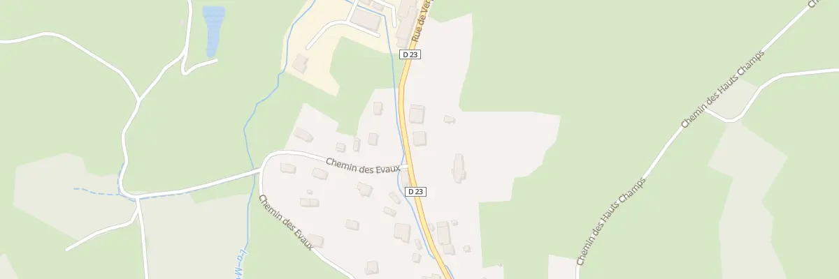 Plan du 3 Rue de Verpellière à Ban-de-Laveline