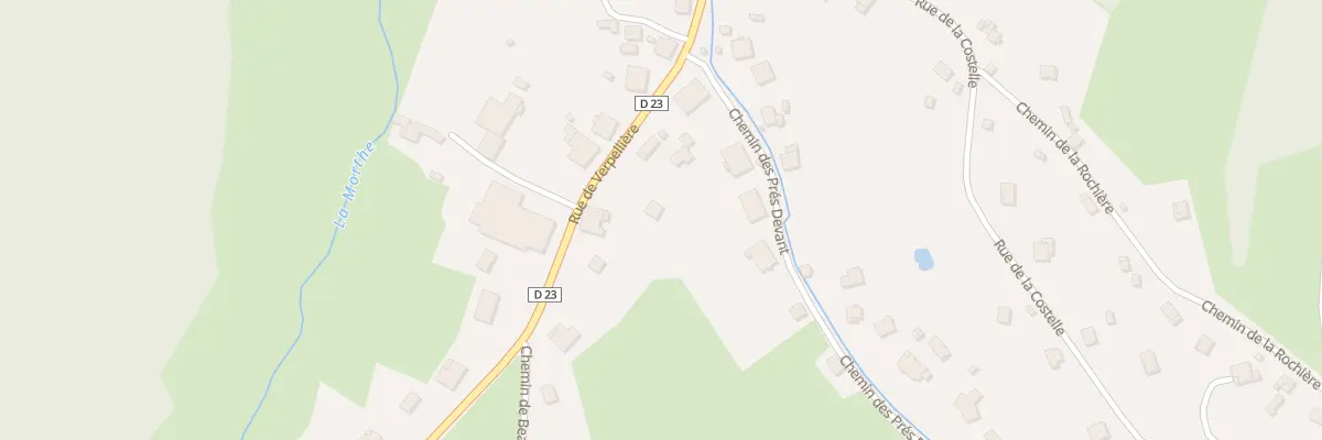 Plan du 27 Rue de Verpellière à Ban-de-Laveline