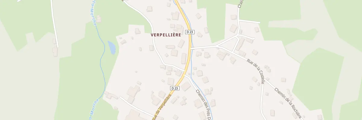 Plan du 20 Rue de Verpellière à Ban-de-Laveline