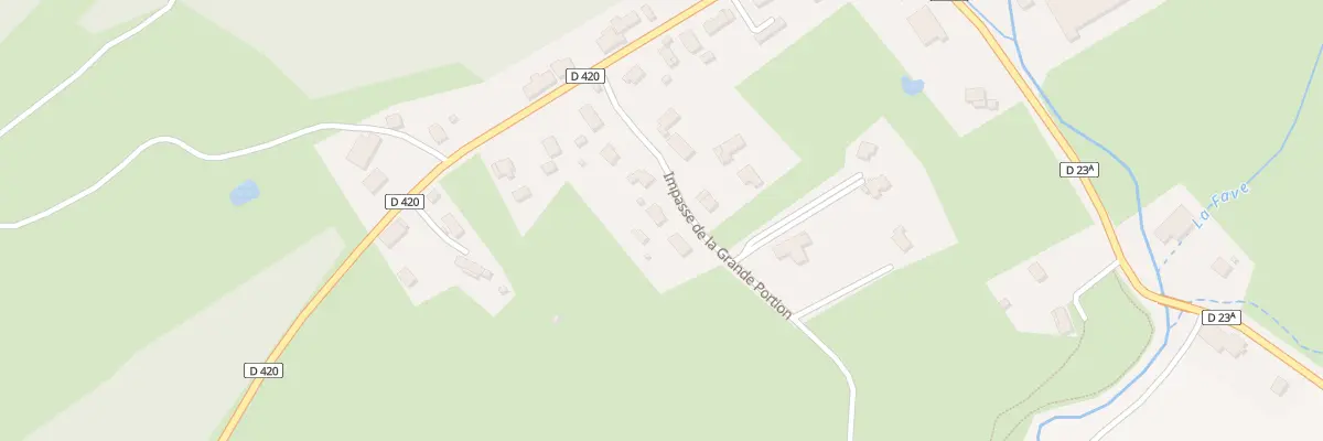 Plan du 106 Imp de la Grande Portion à Frapelle