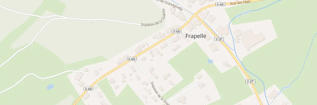 Plan du 505 Rue des Fées à Frapelle