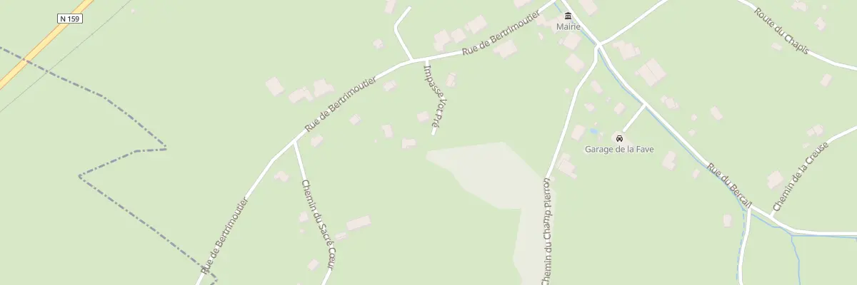 Plan du 5 Imp Vot Pre à Combrimont