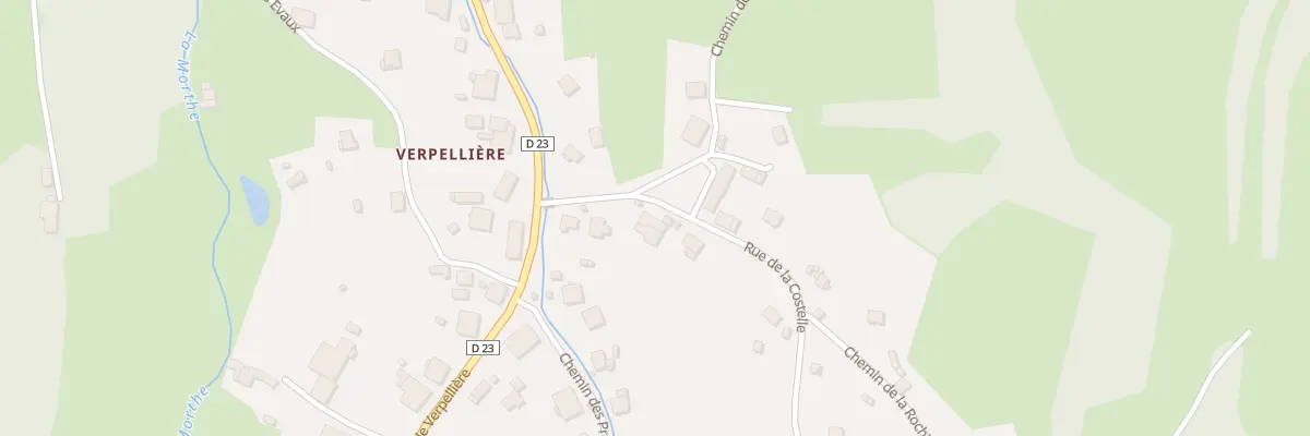 Plan du 8 Rue de la Costelle à Ban-de-Laveline