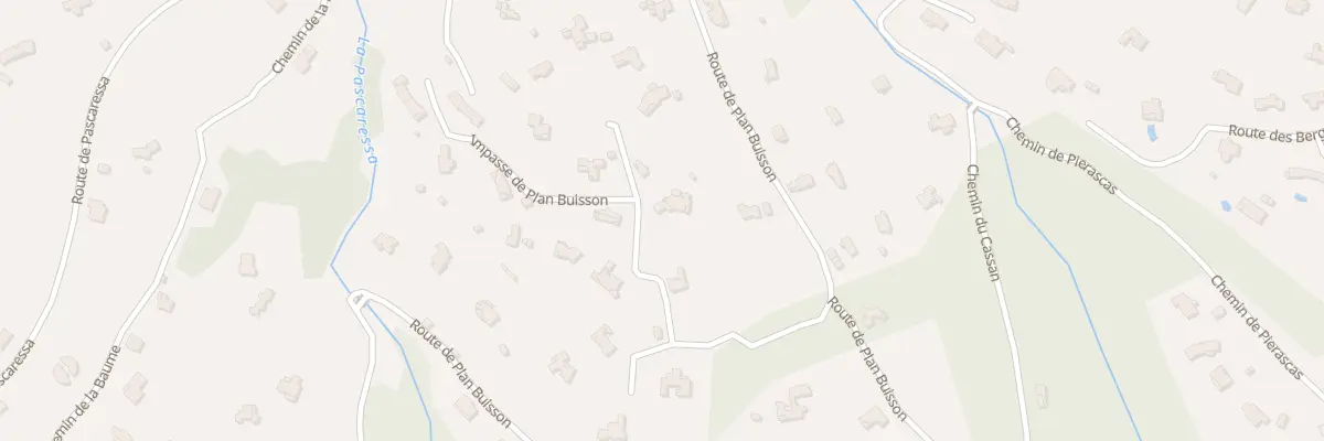 Plan du 5450B Plan Bouisson Nord à Tourrettes-sur-Loup
