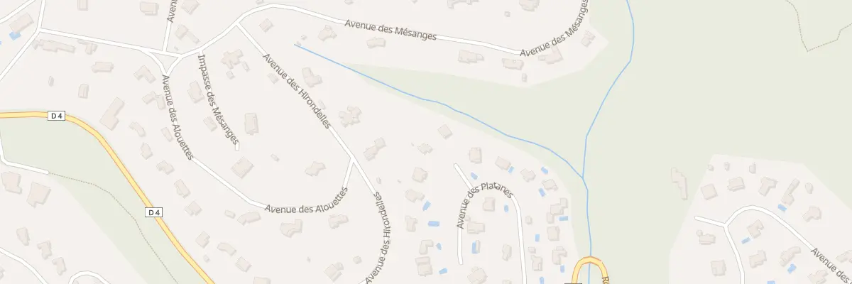 Plan du 296 Av des Platanes à Biot